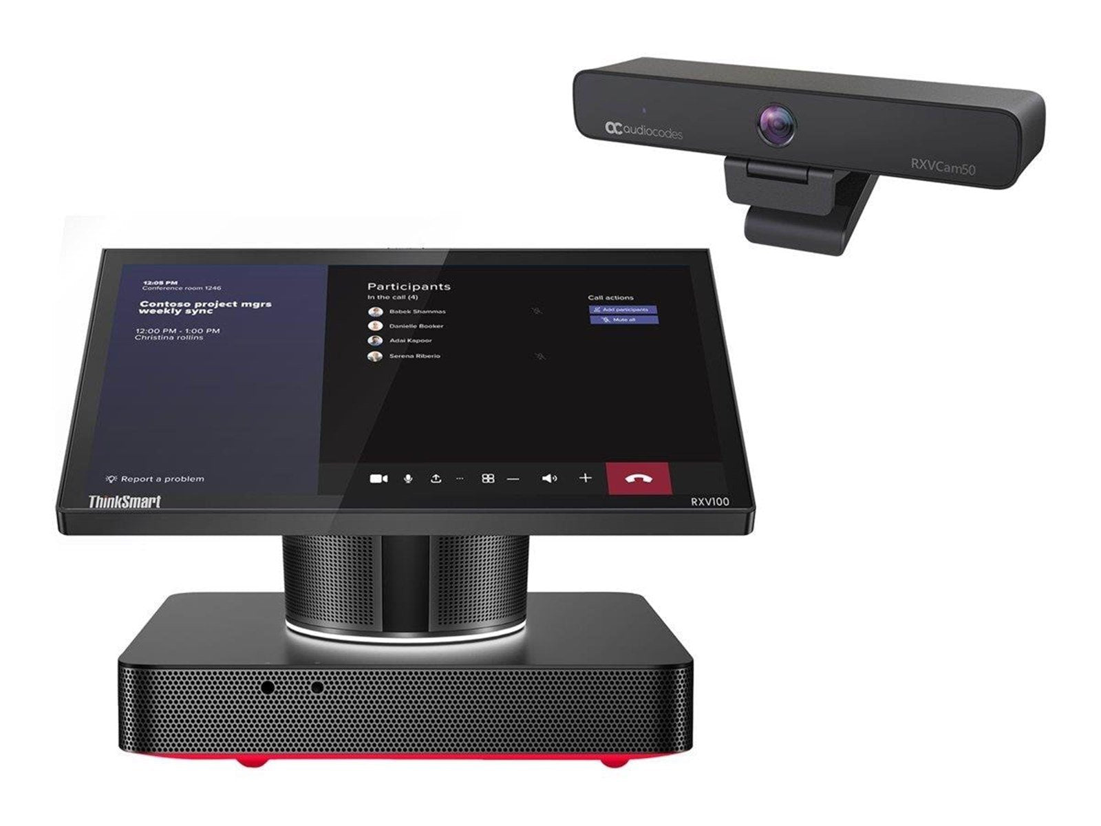 AudioCodes Room Experience (RX) Suite RXV100-B20 - video conferencing kit