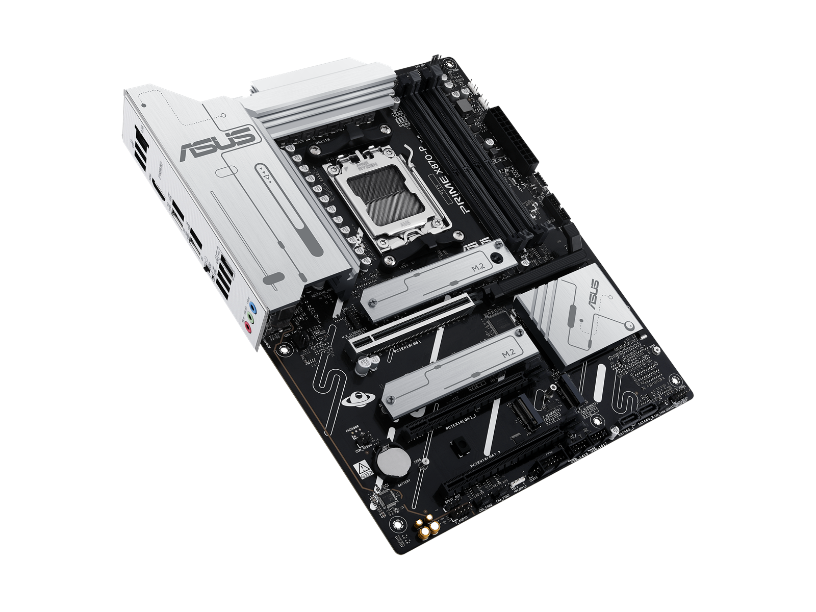 ASUS PRIME X870-P Mainboard - AMD X870 - AMD AM5 socket - DDR5 RAM - ATX