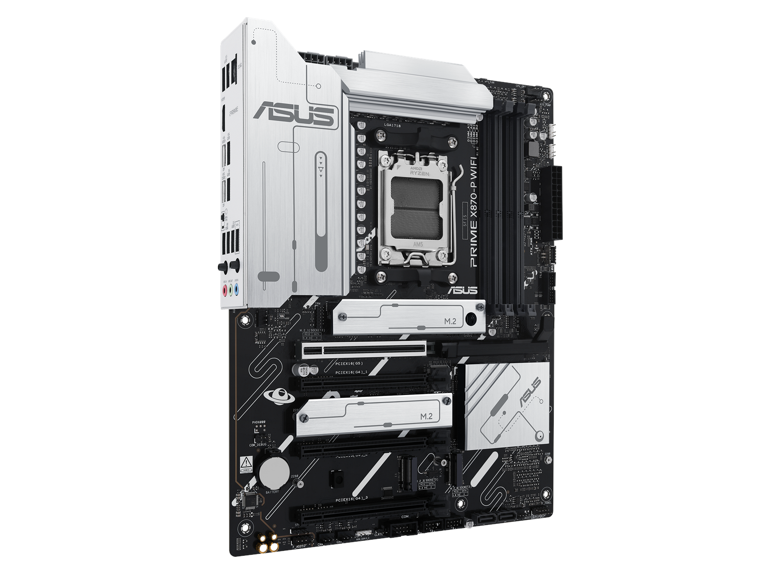 ASUS PRIME X870-P WIFI Mainboard - AMD X870 - AMD AM5 socket - DDR5 RAM - ATX