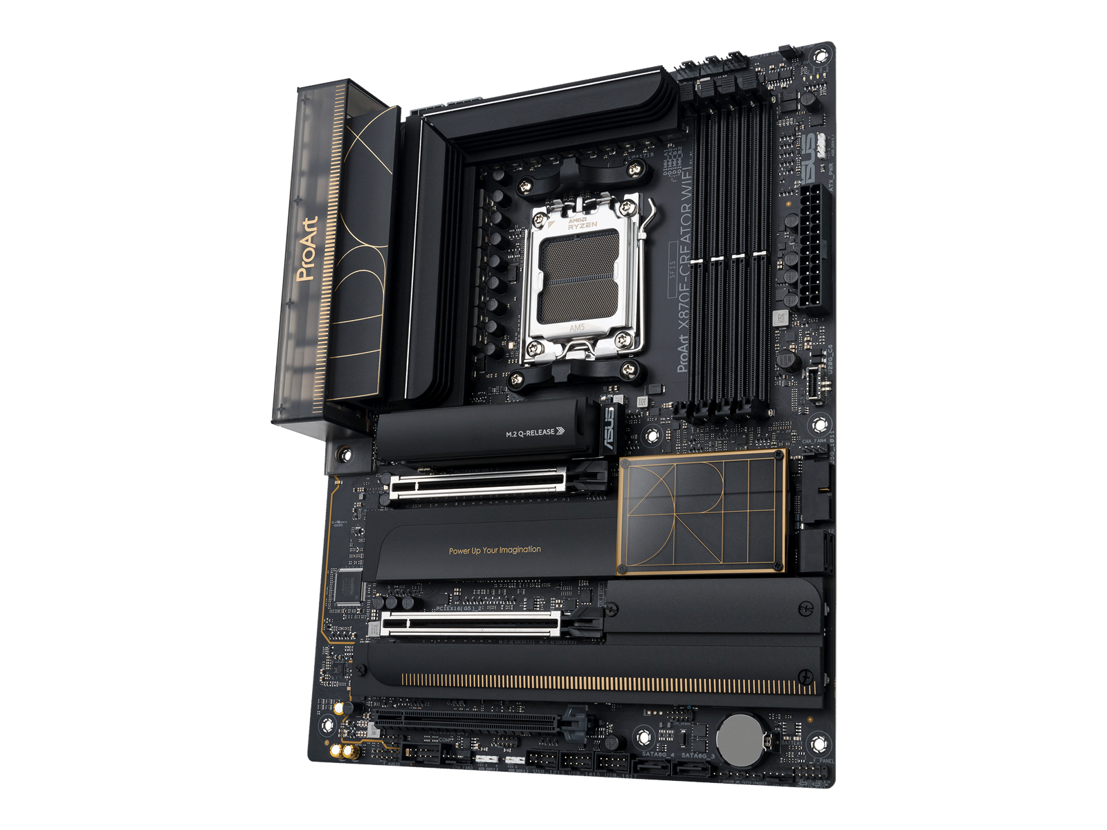 ASUS PROART X870E-CREATOR WIFI Mainboard - AMD X870E - AMD AM5 socket - DDR5 RAM - ATX