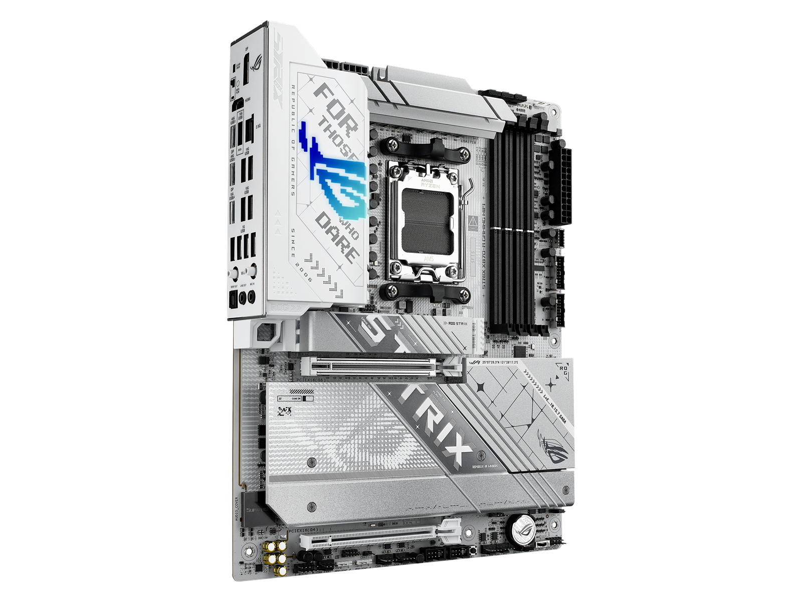 ASUS ROG STRIX X870-A GAMING WIFI Mainboard - AMD X870 - AMD AM5 socket - DDR5 RAM - ATX