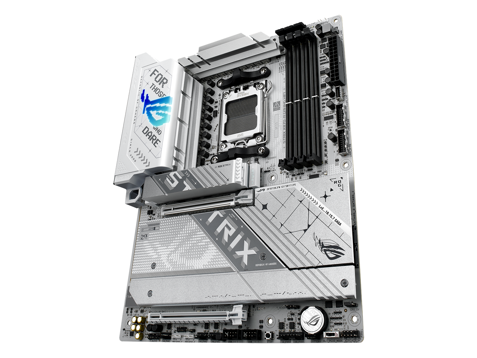 ASUS ROG STRIX X870-A GAMING WIFI Mainboard - AMD X870 - AMD AM5 socket - DDR5 RAM - ATX