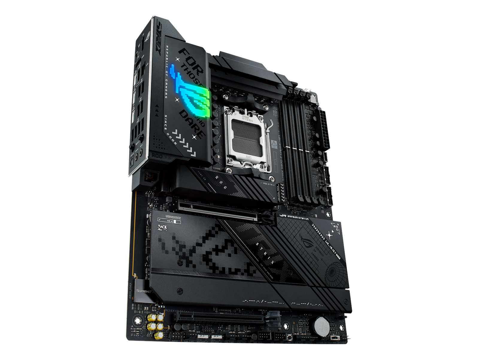 ASUS ROG STRIX X870-F GAMING WIFI Mainboard - AMD X870 - AMD AM5 socket - DDR5 RAM - ATX