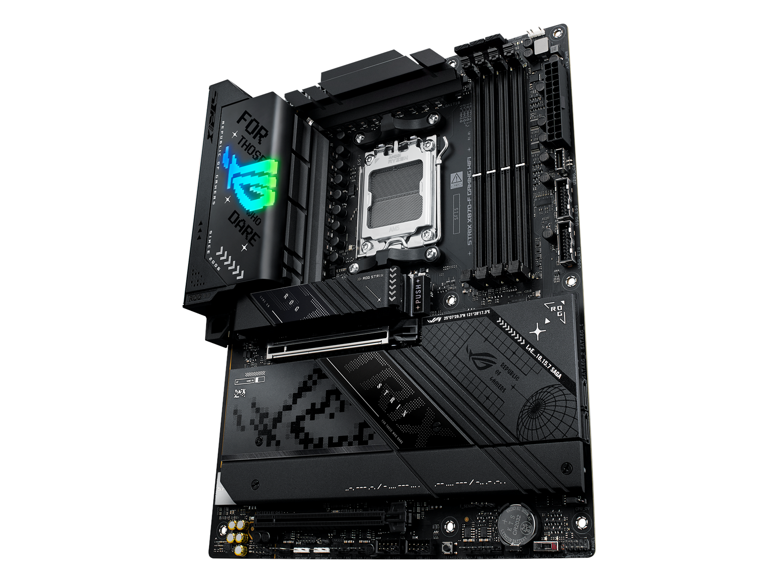 ASUS ROG STRIX X870-F GAMING WIFI Mainboard - AMD X870 - AMD AM5 socket - DDR5 RAM - ATX