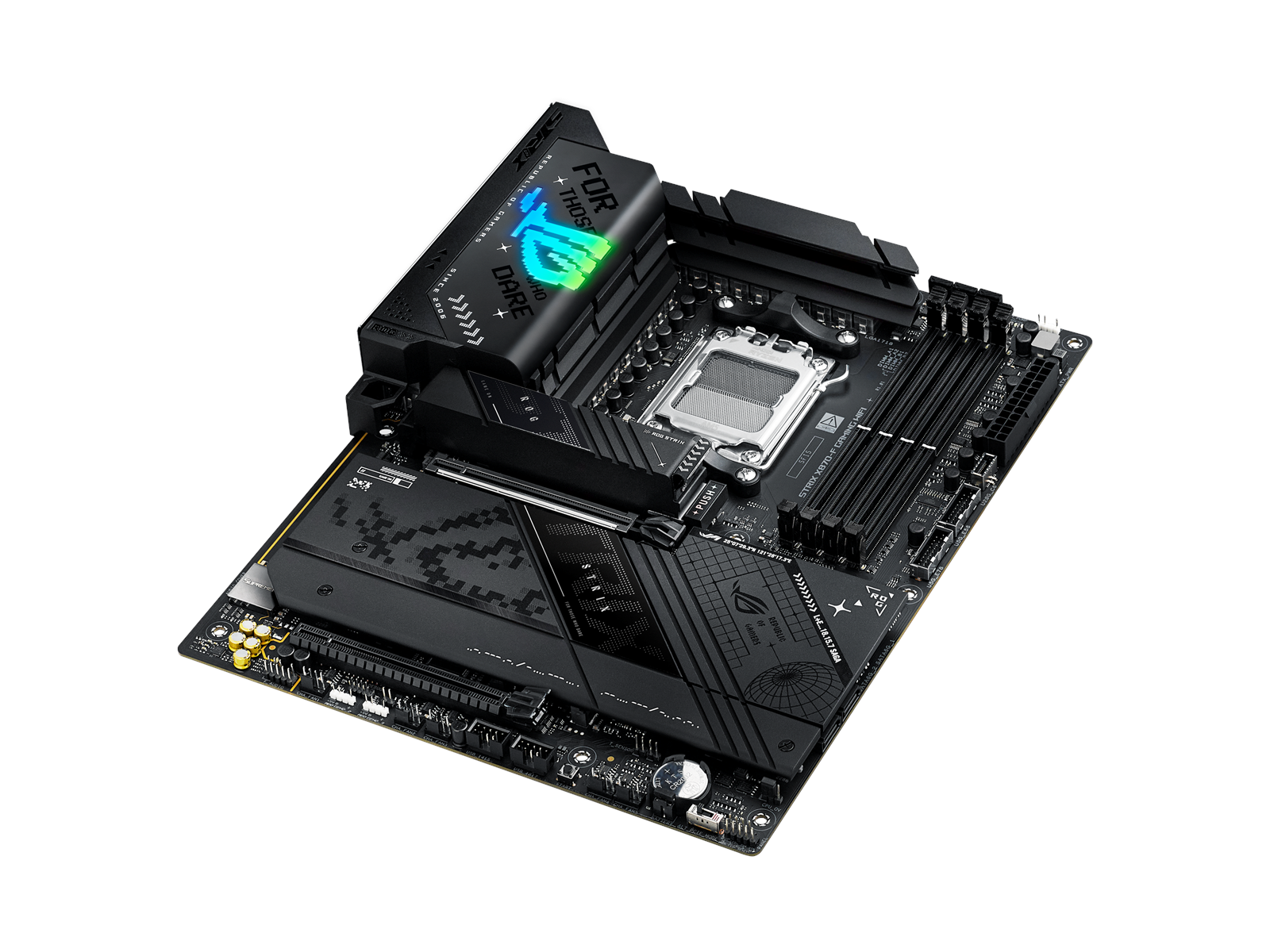 ASUS ROG STRIX X870-F GAMING WIFI Mainboard - AMD X870 - AMD AM5 socket - DDR5 RAM - ATX