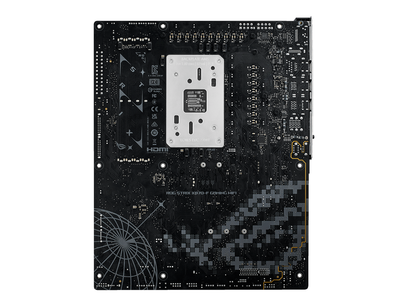 ASUS ROG STRIX X870-F GAMING WIFI Mainboard - AMD X870 - AMD AM5 socket - DDR5 RAM - ATX