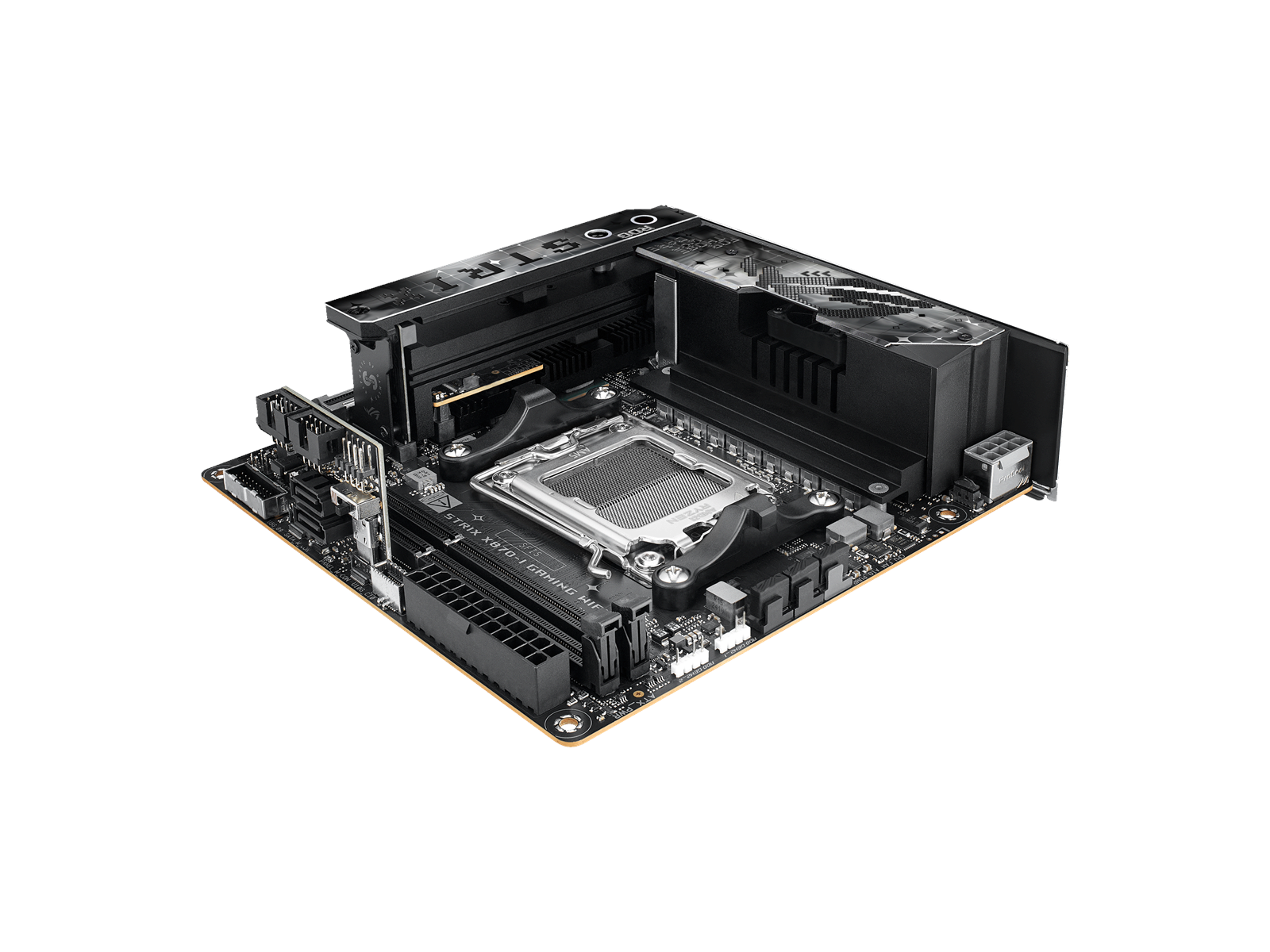 ASUS ROG STRIX X870-I GAMING WIFI Mainboard - AMD X870 - AMD AM5 socket - DDR5 RAM - Mini-ITX
