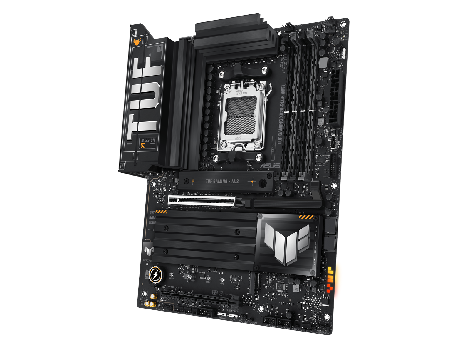 ASUS TUF GAMING X870-PLUS WIFI Mainboard - AMD X870 - AMD AM5 socket - DDR5 RAM - ATX