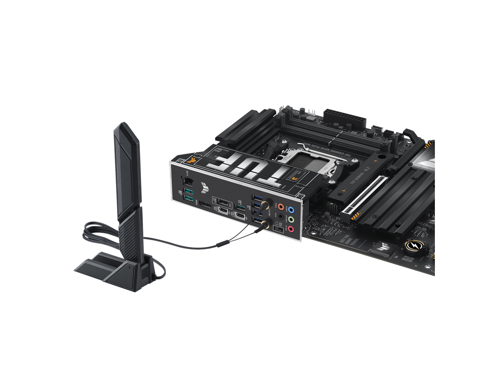ASUS TUF GAMING X870-PLUS WIFI Mainboard - AMD X870 - AMD AM5 socket - DDR5 RAM - ATX