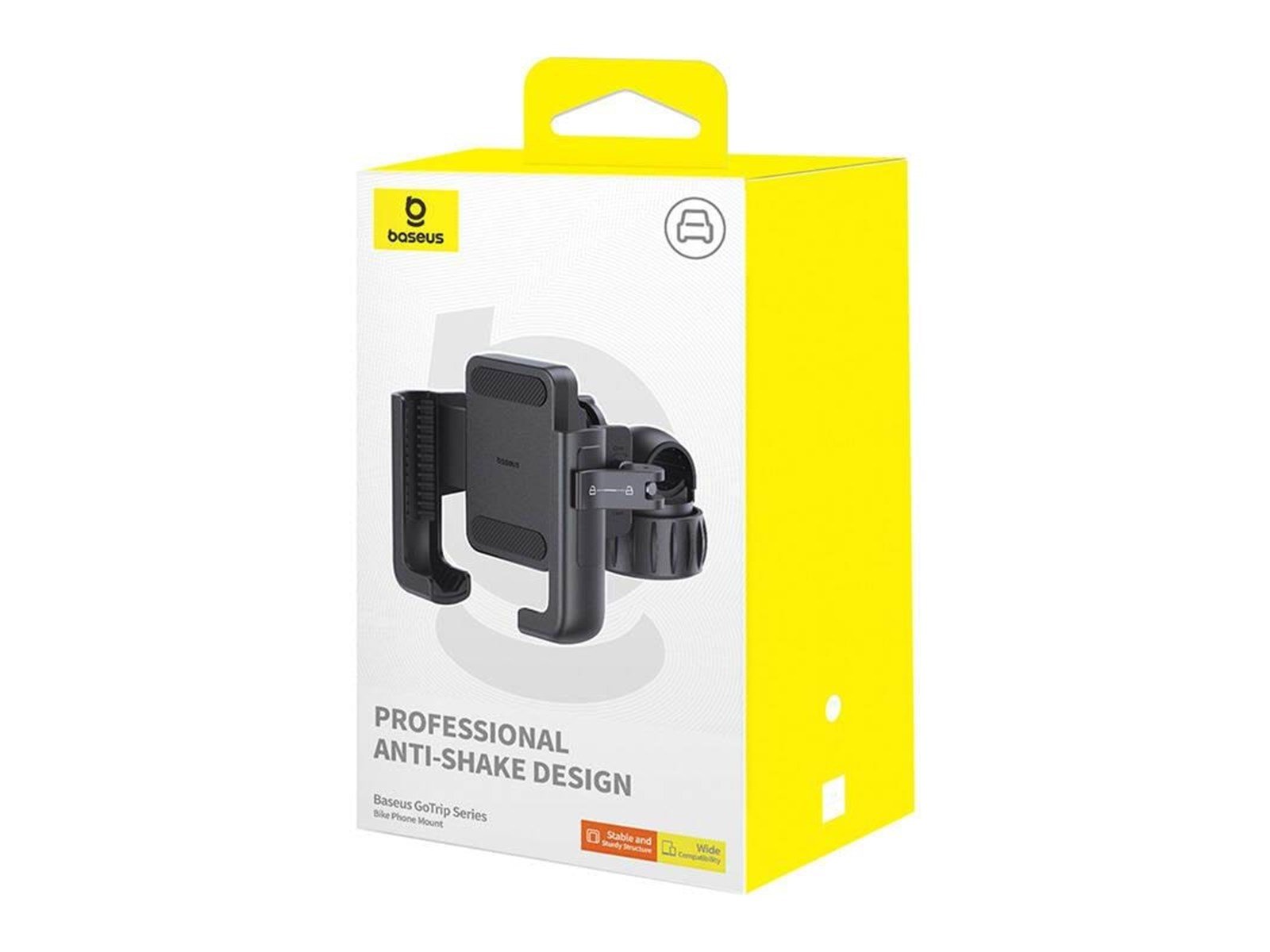 Baseus GoTrip bike mount for phone (black)