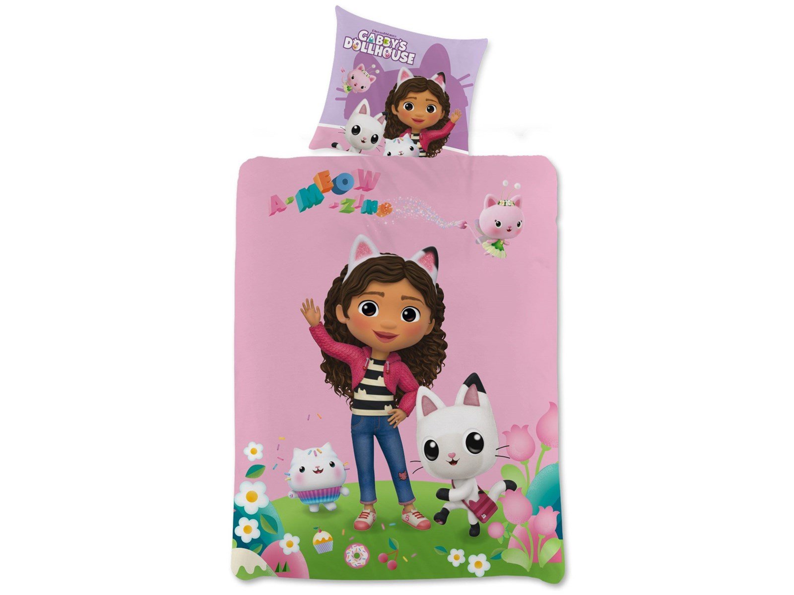 Björna - Gabbys Dollhouse - Bettwäsche