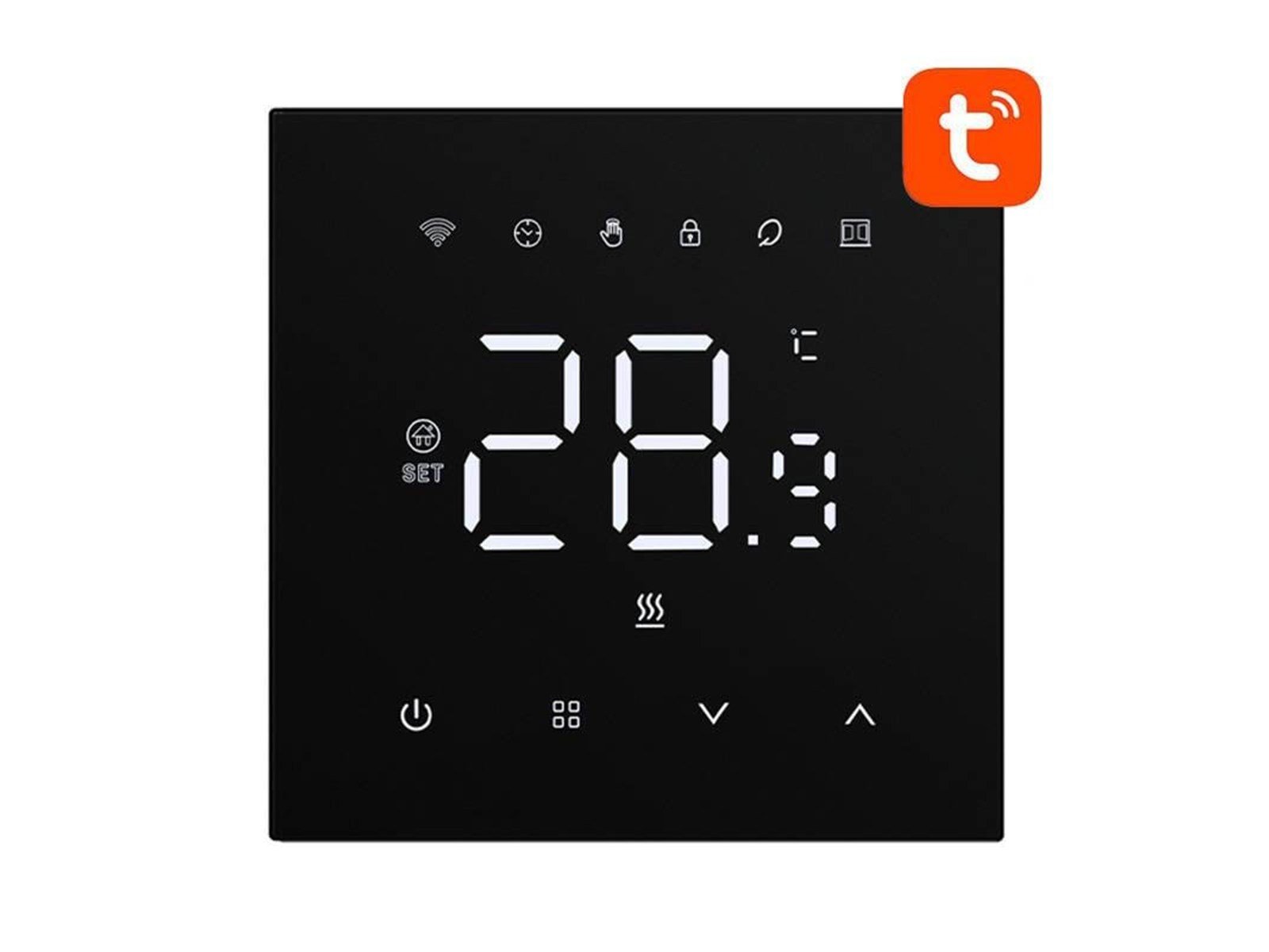 Avatto Smart thermostat WT410-16A-B electric heating 16A WiFi