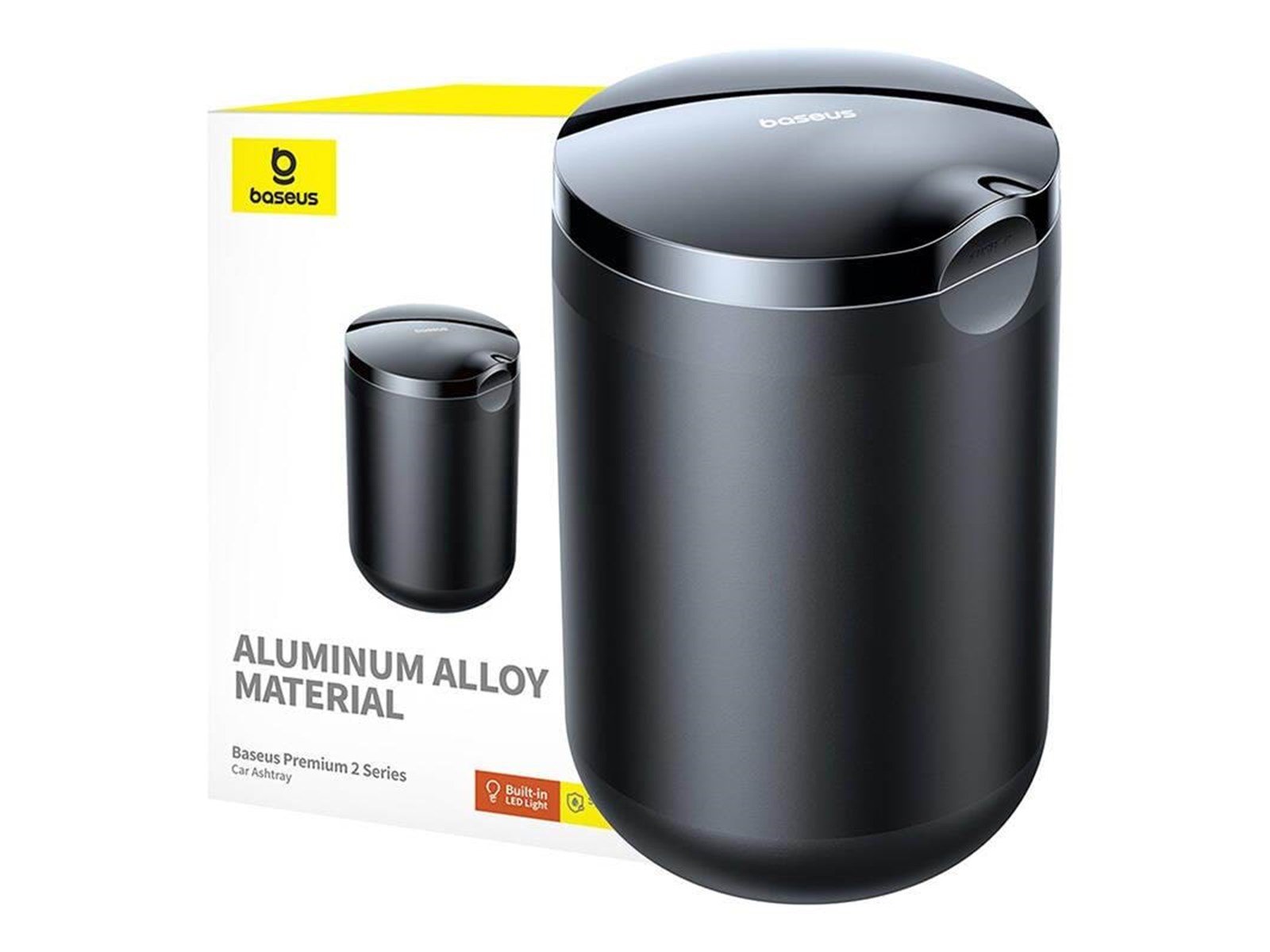 Baseus Car Ashtray Premium 2 (black)