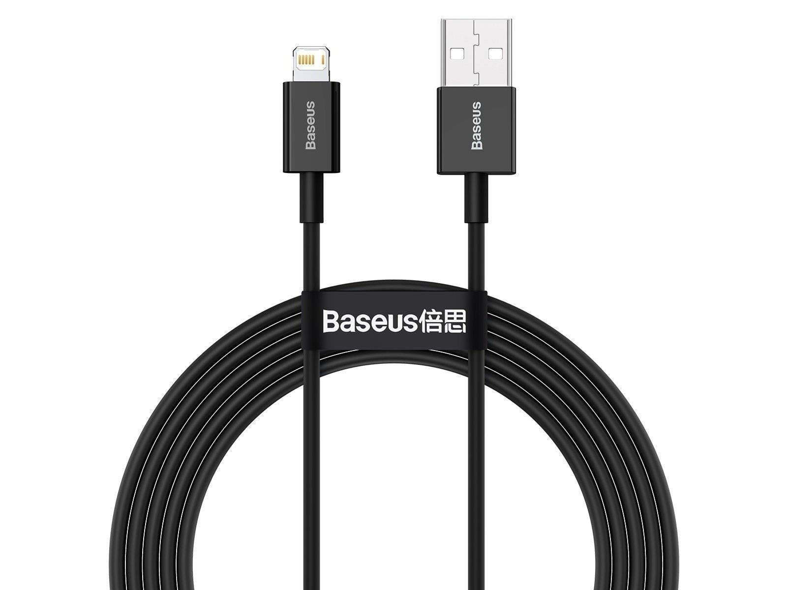 Baseus Superior Series Cable USB to iP 2.4A 2m (black)