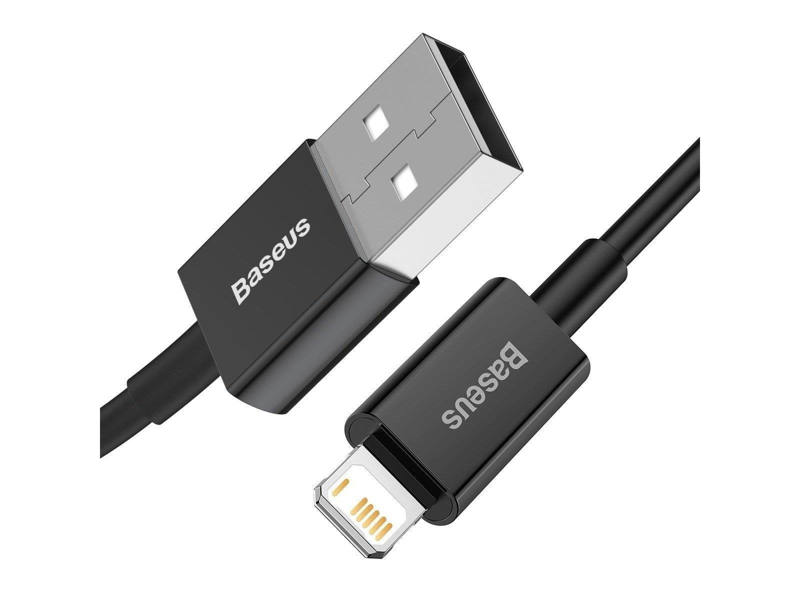 Baseus Superior Series Cable USB to iP 2.4A 2m (black)
