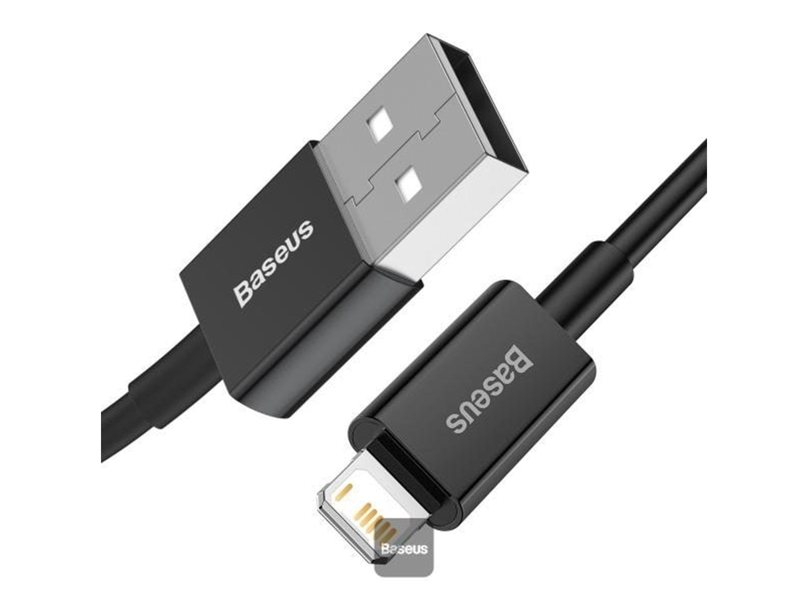 Baseus Superior Series Cable USB to iP 2.4A 2m (black)