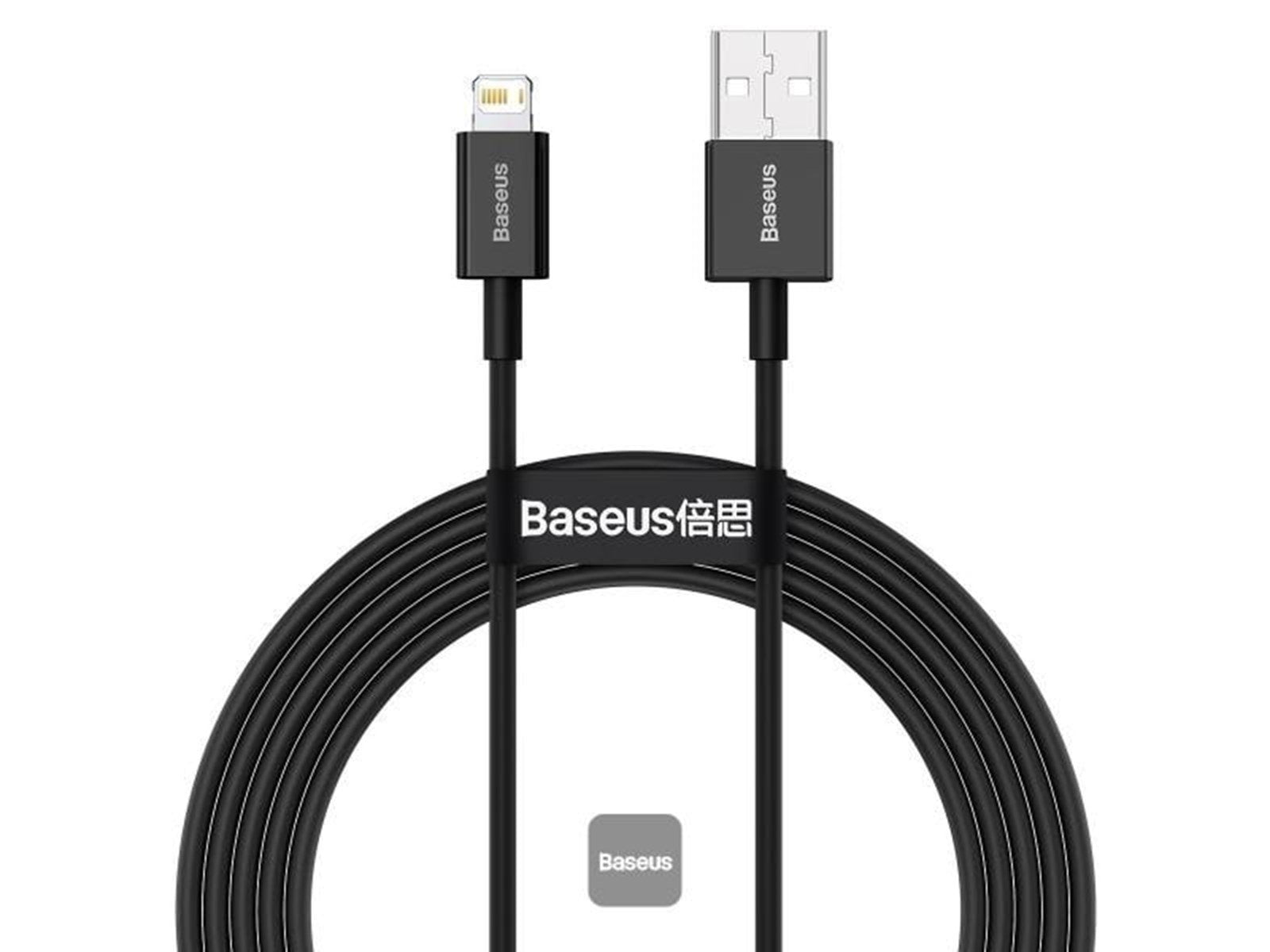 Baseus Superior Series Cable USB to iP 2.4A 2m (black)