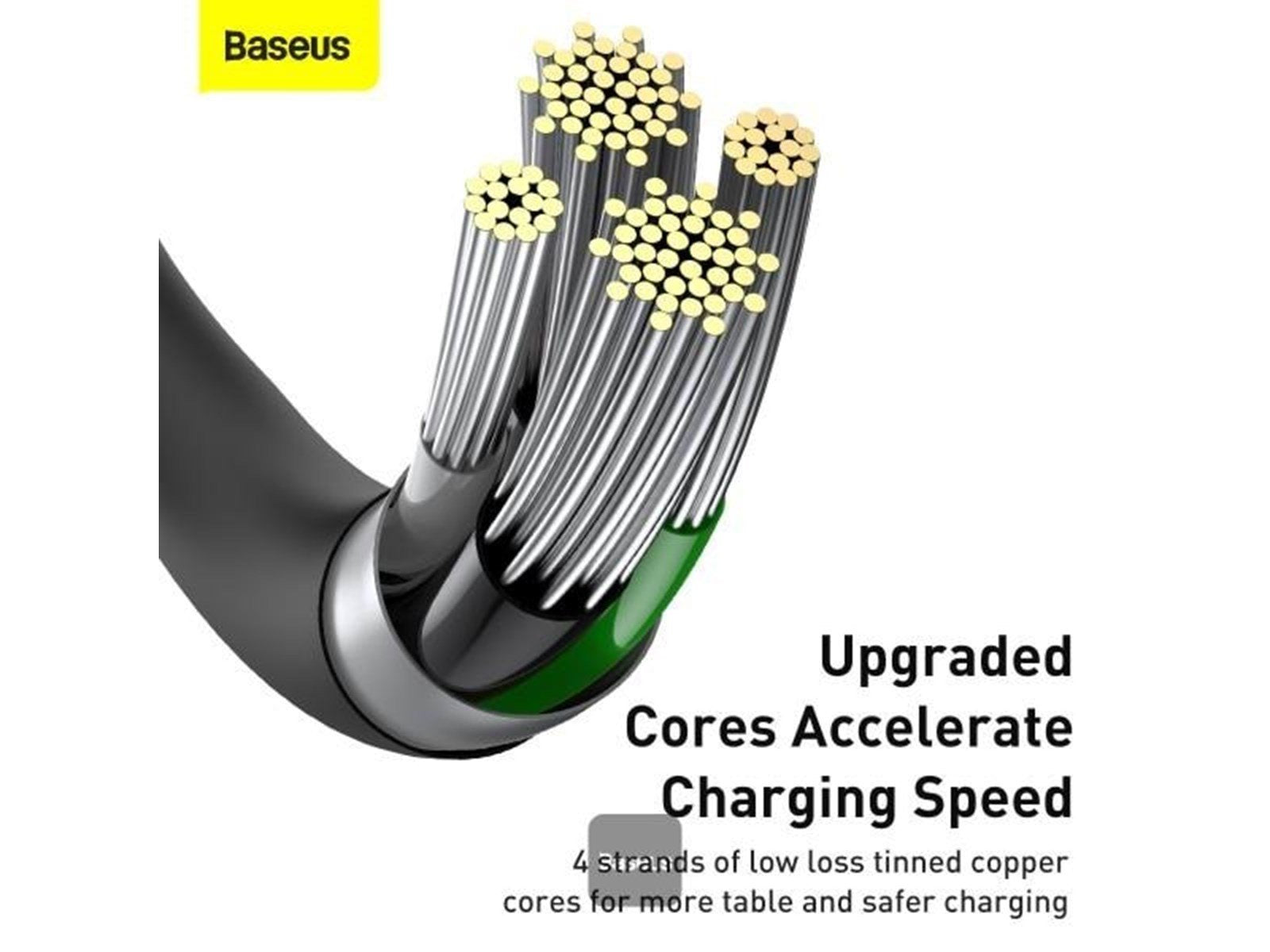 Baseus Superior Series Cable USB to iP 2.4A 2m (black)