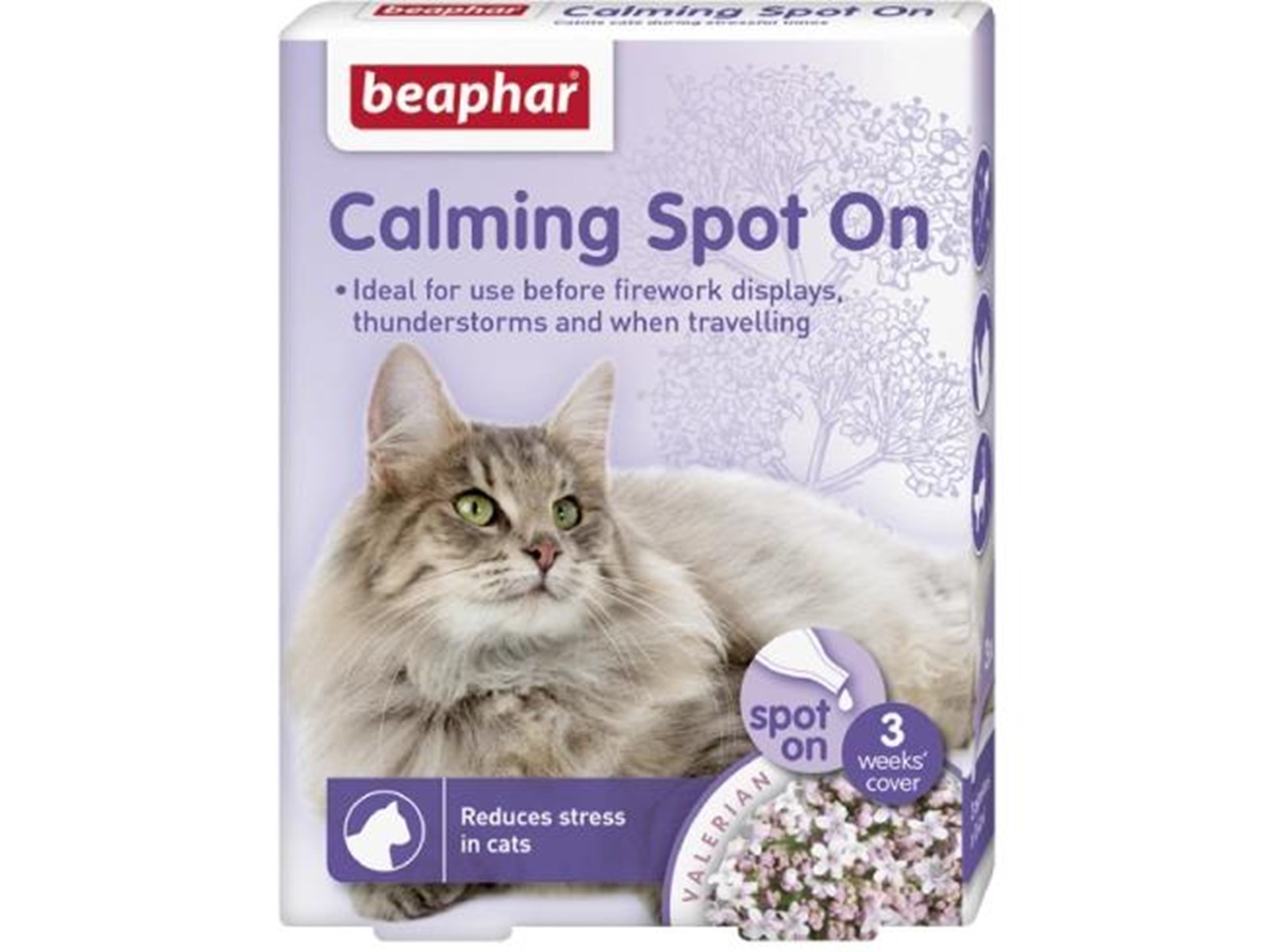Beaphar calming spot on cat