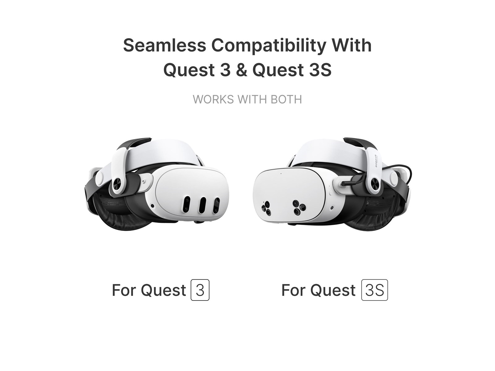 BoboVR M3 Pro Head Strap + Battery pack for Oculus