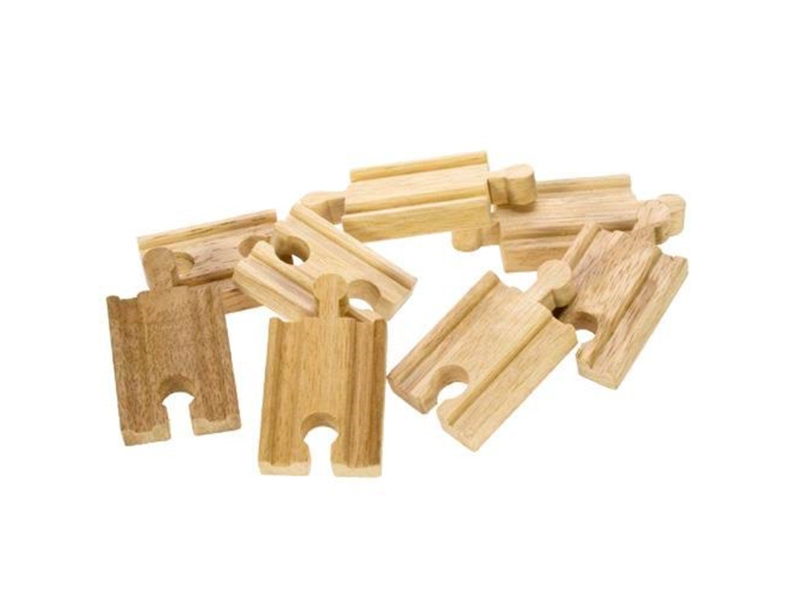 Bigjigs Wooden Rails - Mini 8 pcs.