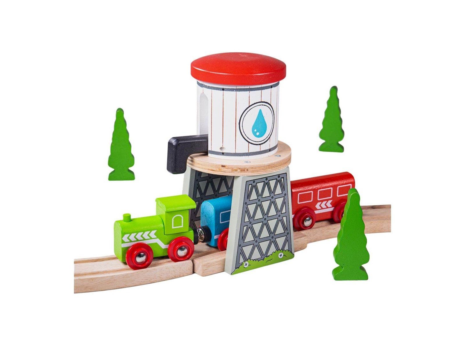 Bigjigs Wooden Rails Water Tower