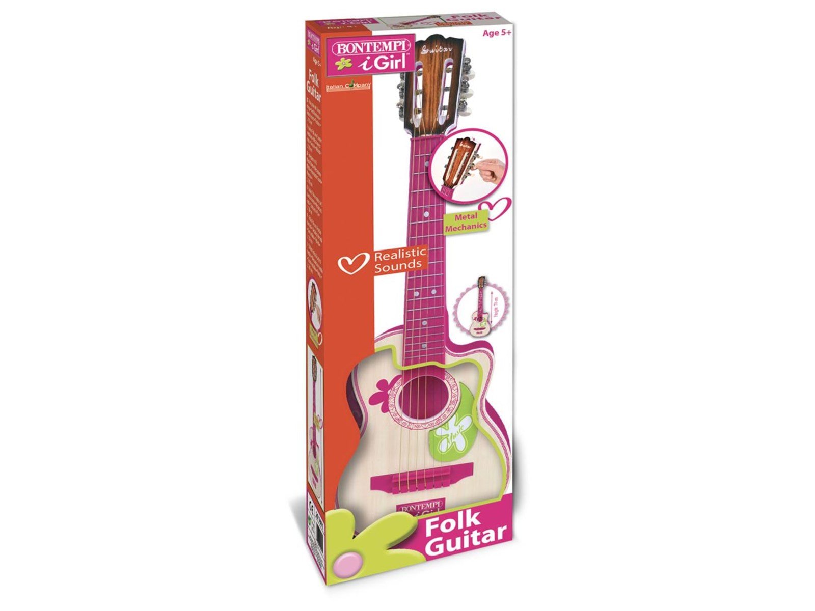 Bontempi Wooden guitar