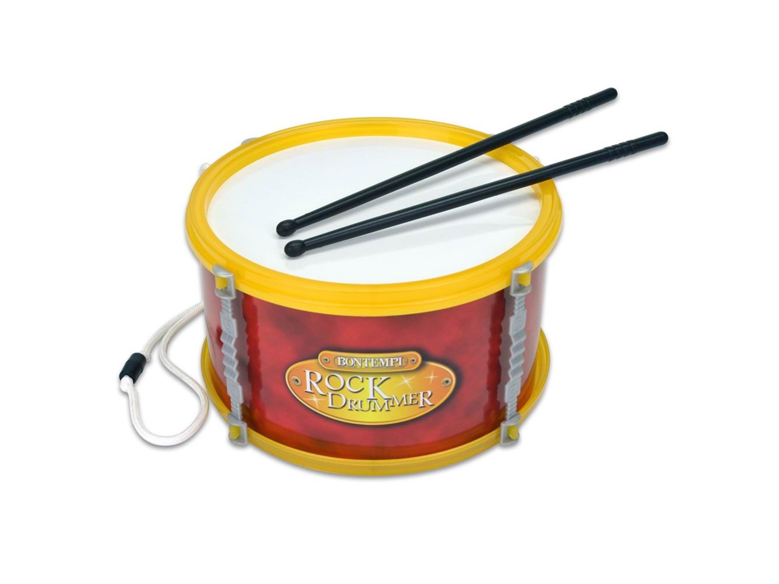 Bontempi Marching drum with shoulder strap & drum sticks