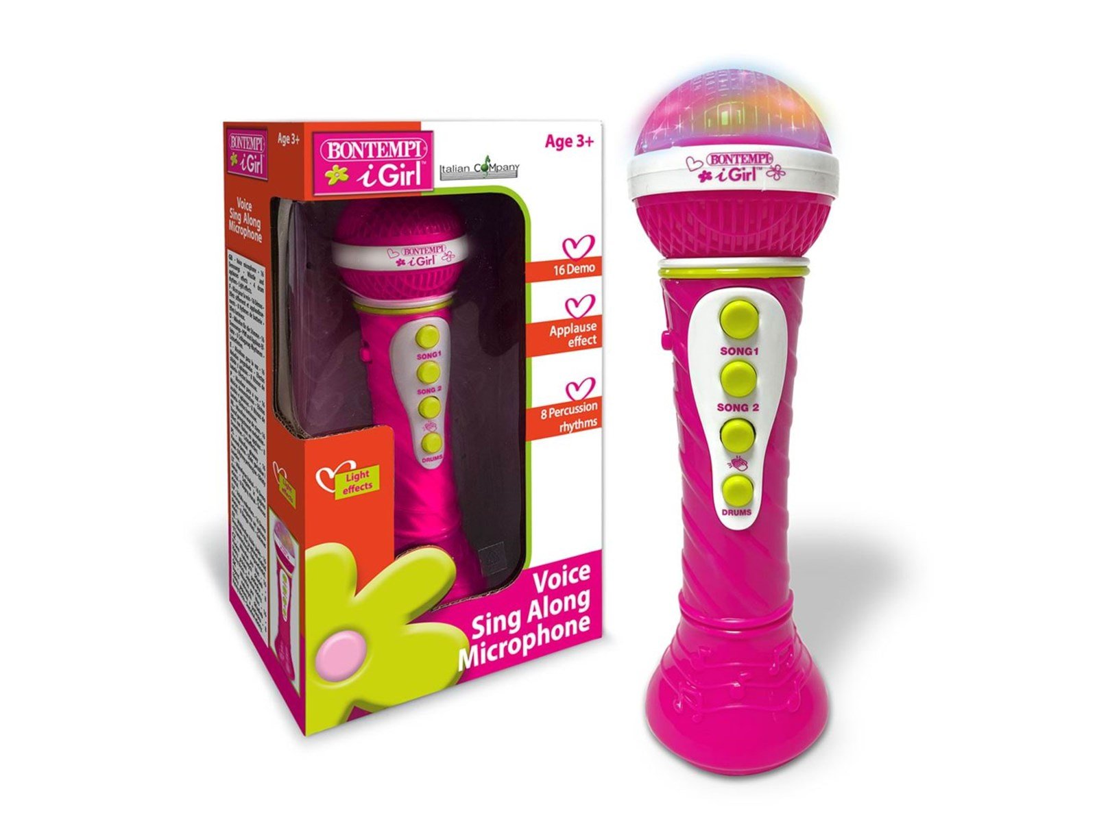 Bontempi Voice microphone with light effect