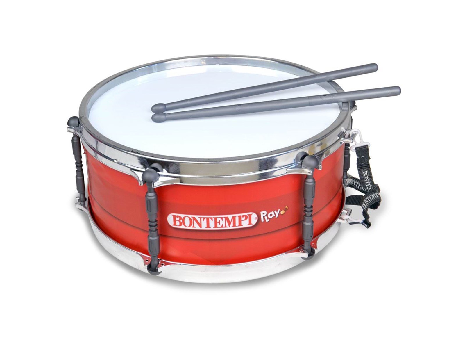 Bontempi Drum with shoulder strap & drum sticks