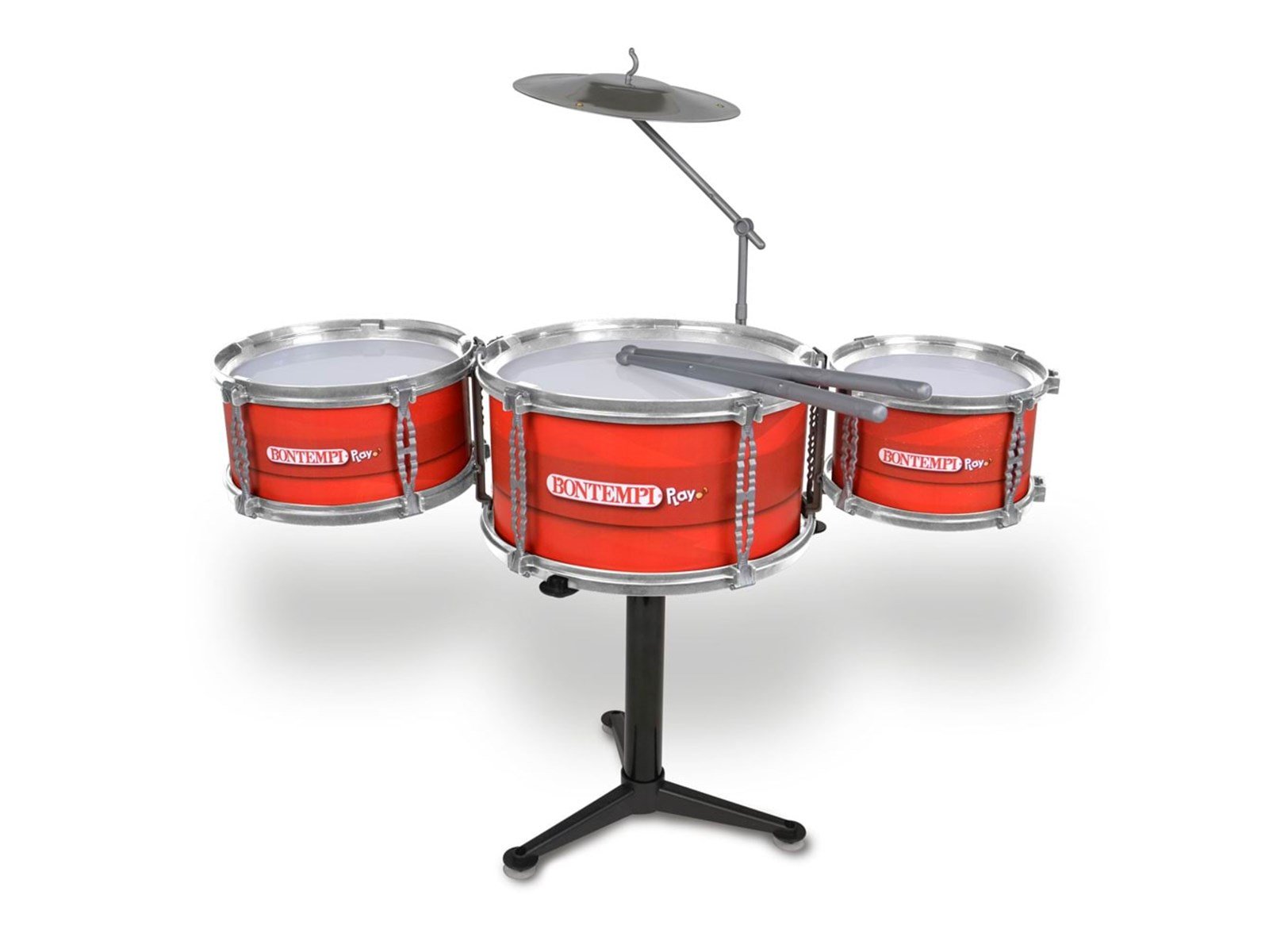 Bontempi Drum set 3 parts with cymbal