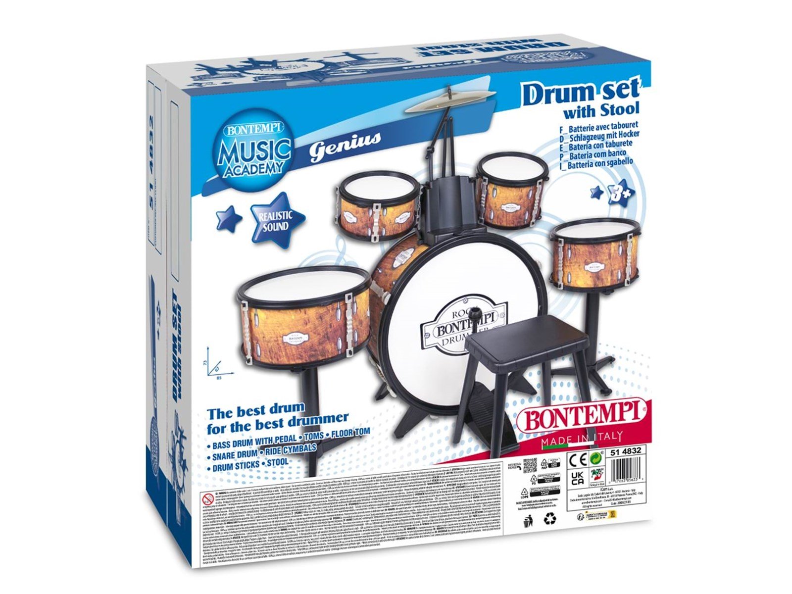 Bontempi Large drum set