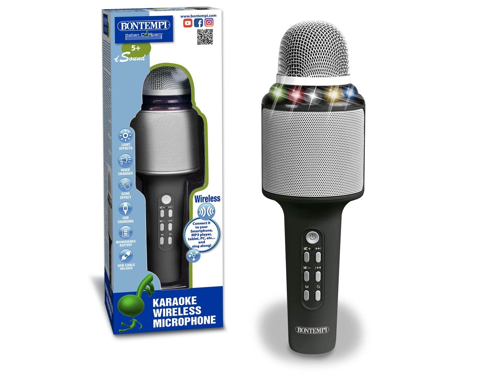 Bontempi Wireless microphone for karaoke