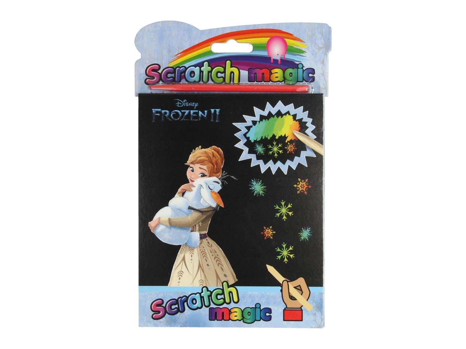 Boek Specials Nederland BV Walt Disney Magic Scratch Block - Frozen