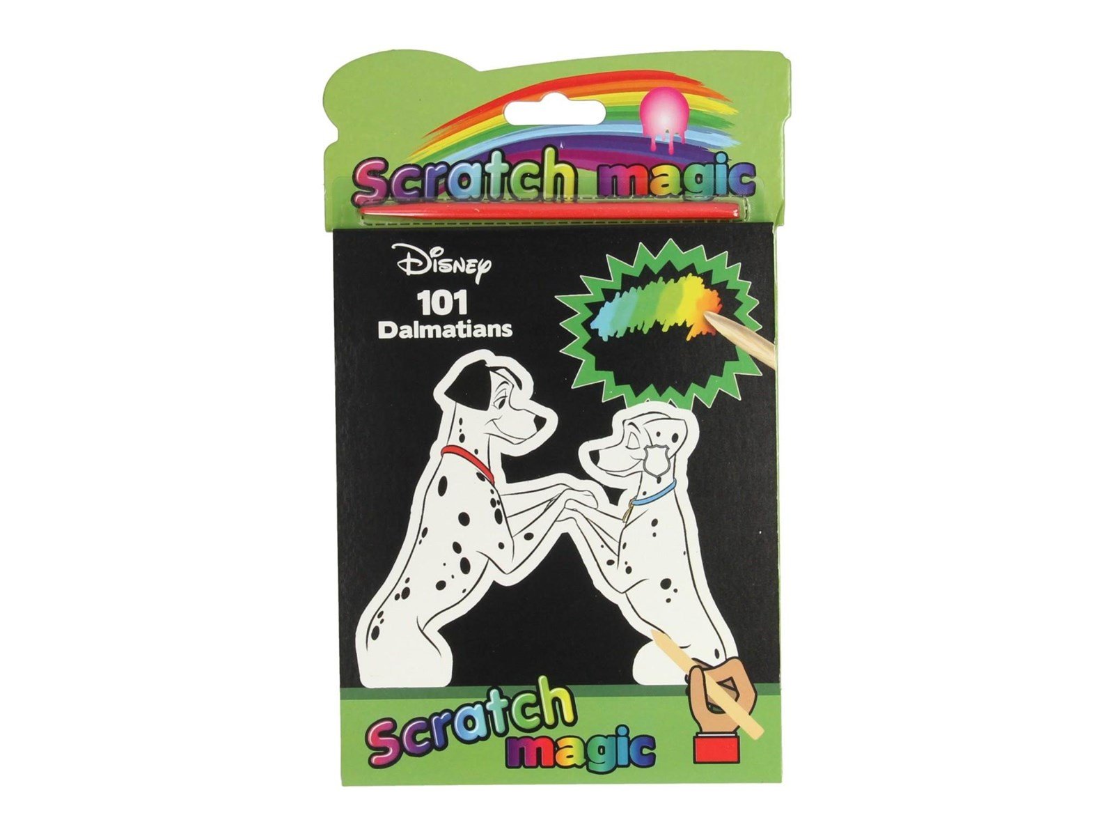 Boek Specials Nederland BV Walt Disney Magic Scratch Block - 101 Dalmatians
