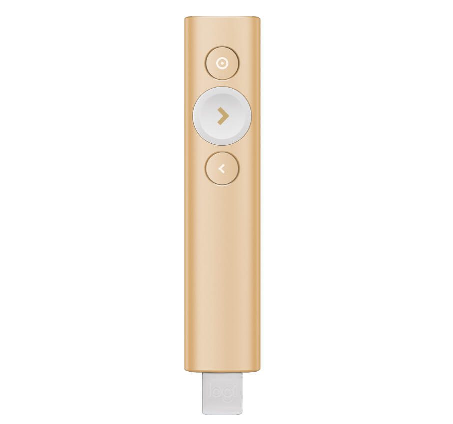Logitech Spotlight Presenter, Gold
