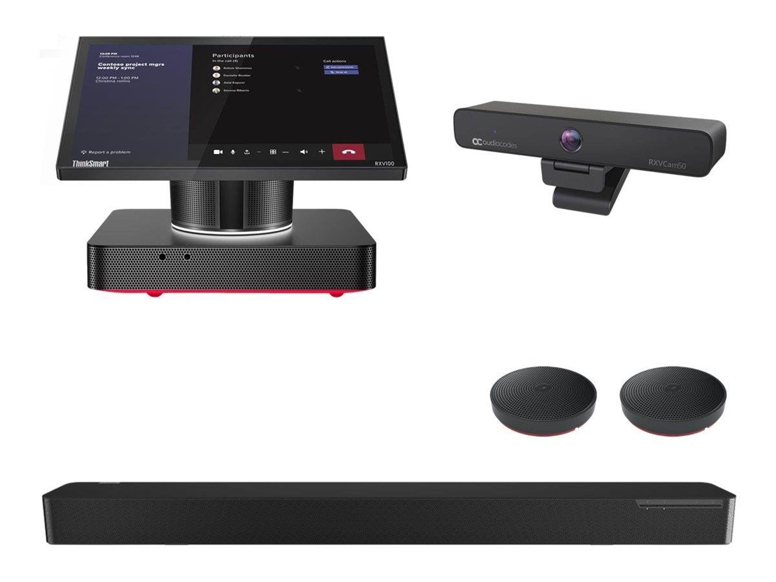 AudioCodes Room Experience (RX) Suite RXV100 - Bundle - video conferencing kit