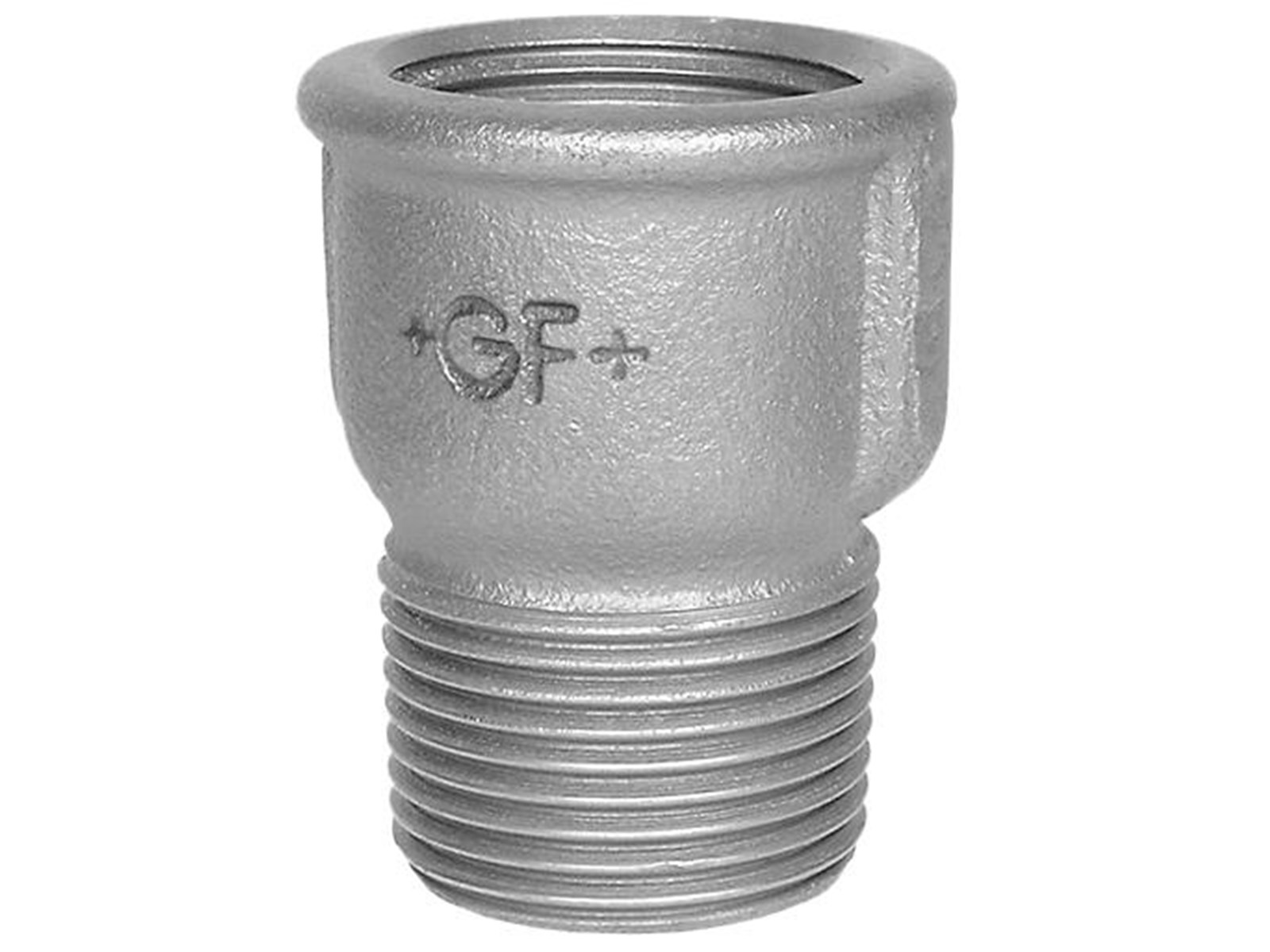 +GF+ extension piece black 1/2''