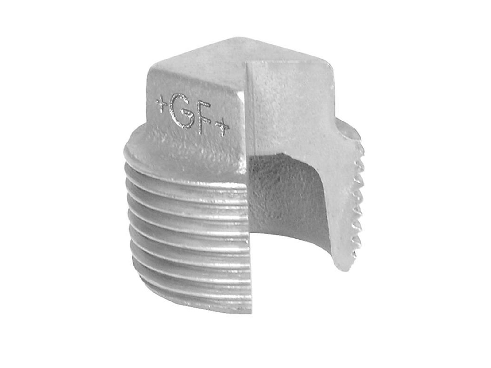 +GF+ plug galvanized 4''