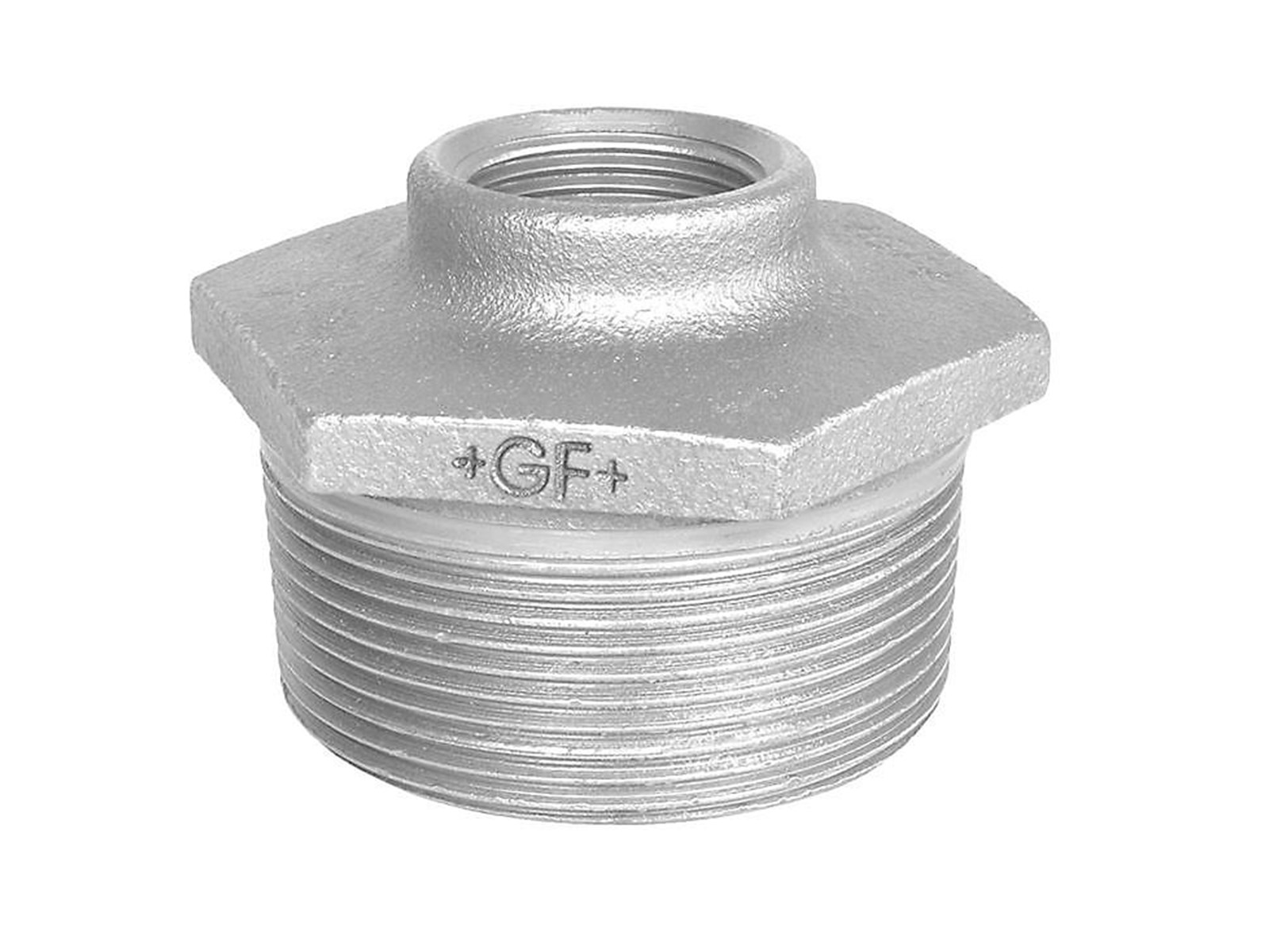 +GF+ nipple sleeve galvanized 4 - 2 1/2''