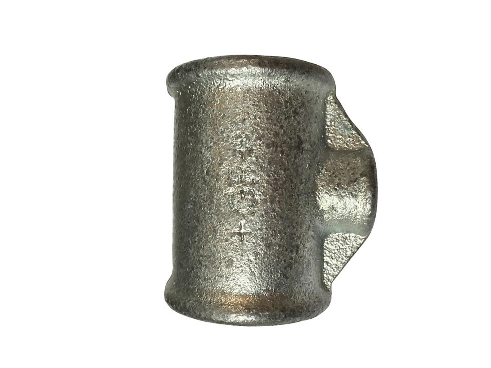 +GF+ tee 90° galvanized reduced 1 1/2-1 1/4''