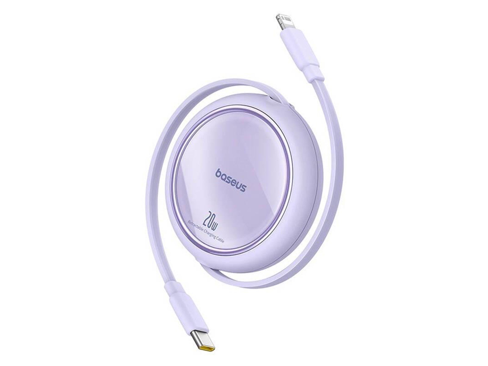 Baseus Free2Pull USB-C to iP 20W 1m USB cable (purple)