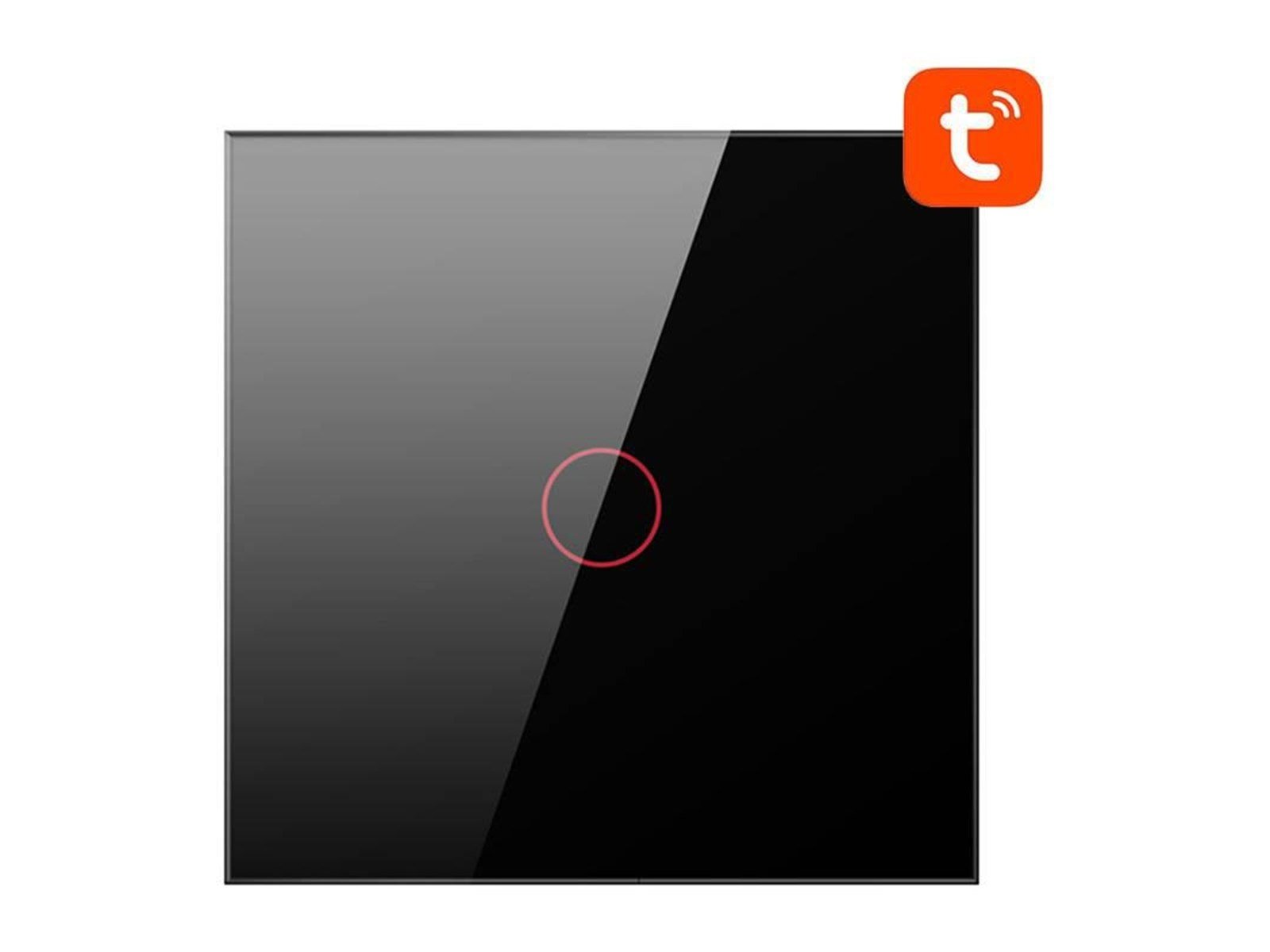 Avatto Smart Light Switch WiFi TS02-EU-B1 1 Way TUYA (black)