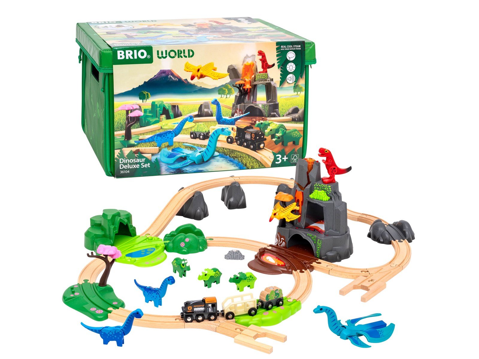 Brio 36104 Dinosaur Deluxe Set