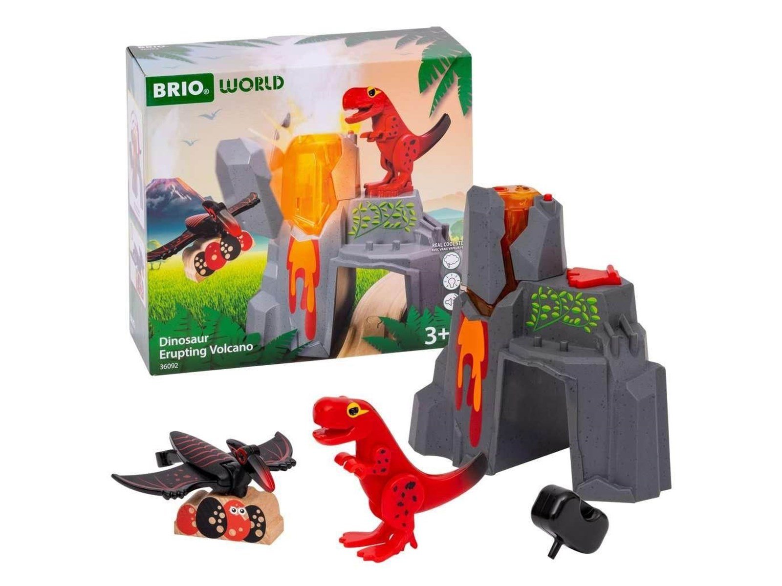 Brio 36092 Dinosaur Erupting Volcano