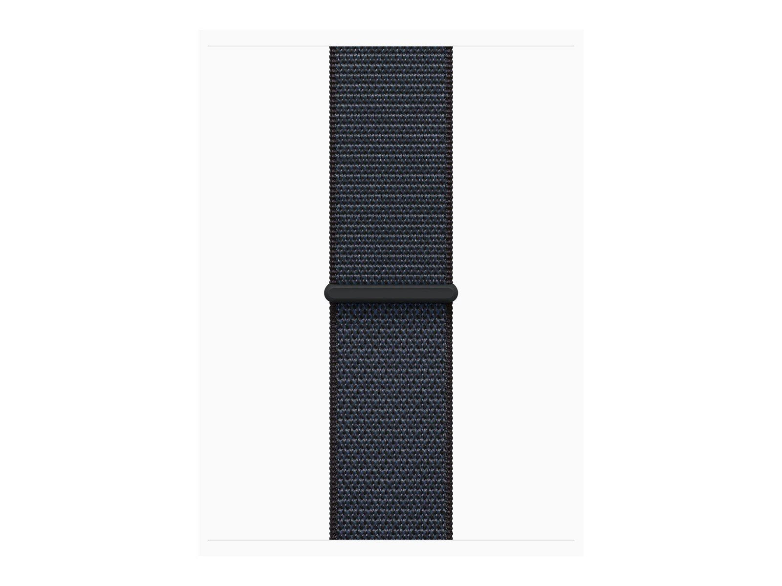 Apple Watch Series 10 GPS - 42mm - Aluminium Diamantschwarz - Sport Loop Tinte