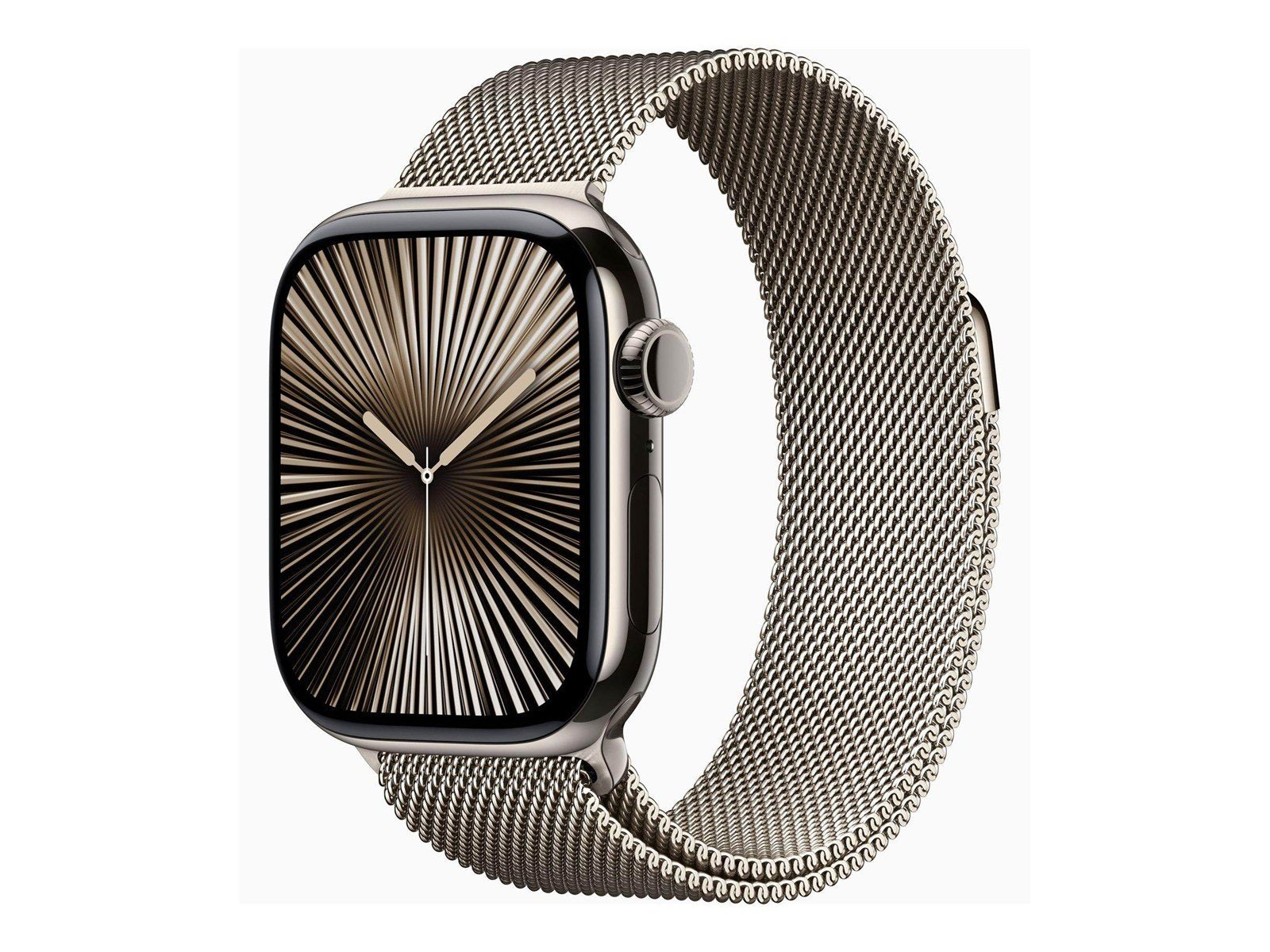 Apple Watch Series 10 GPS + Cellular 42mm - Titanium Case with Milanese Loop