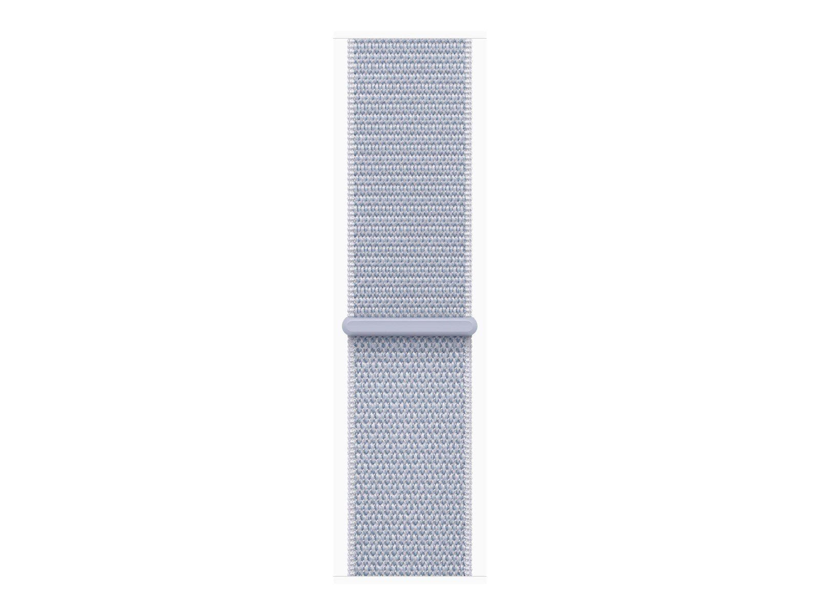 Apple Watch Series 10 GPS + Cellular 46mm - Silver Aluminium Case with Blue Cloud Sport Loop