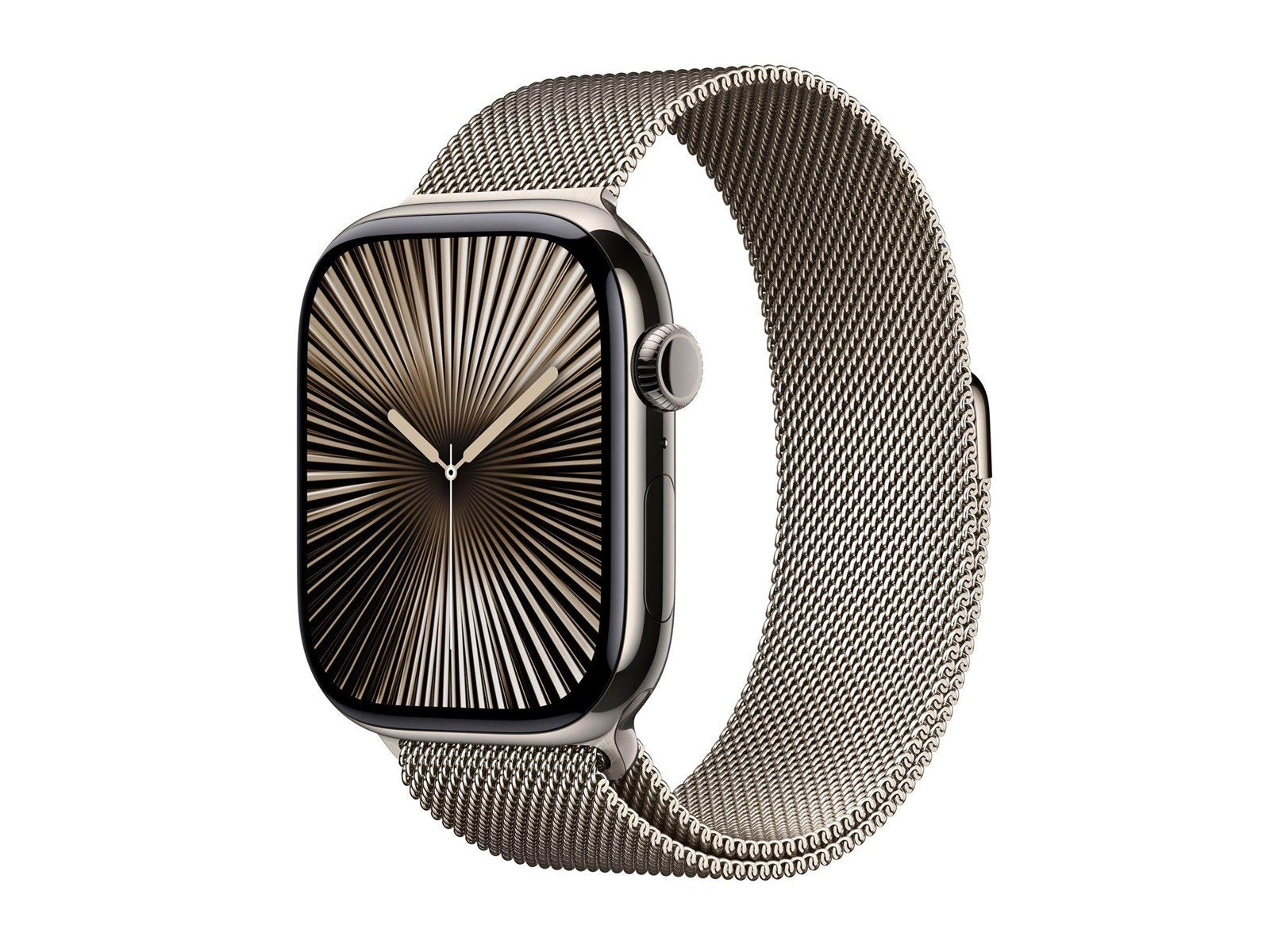 Apple Watch Series 10 GPS + Cellular 46mm - Titanium Case with Milanese Loop - M/L