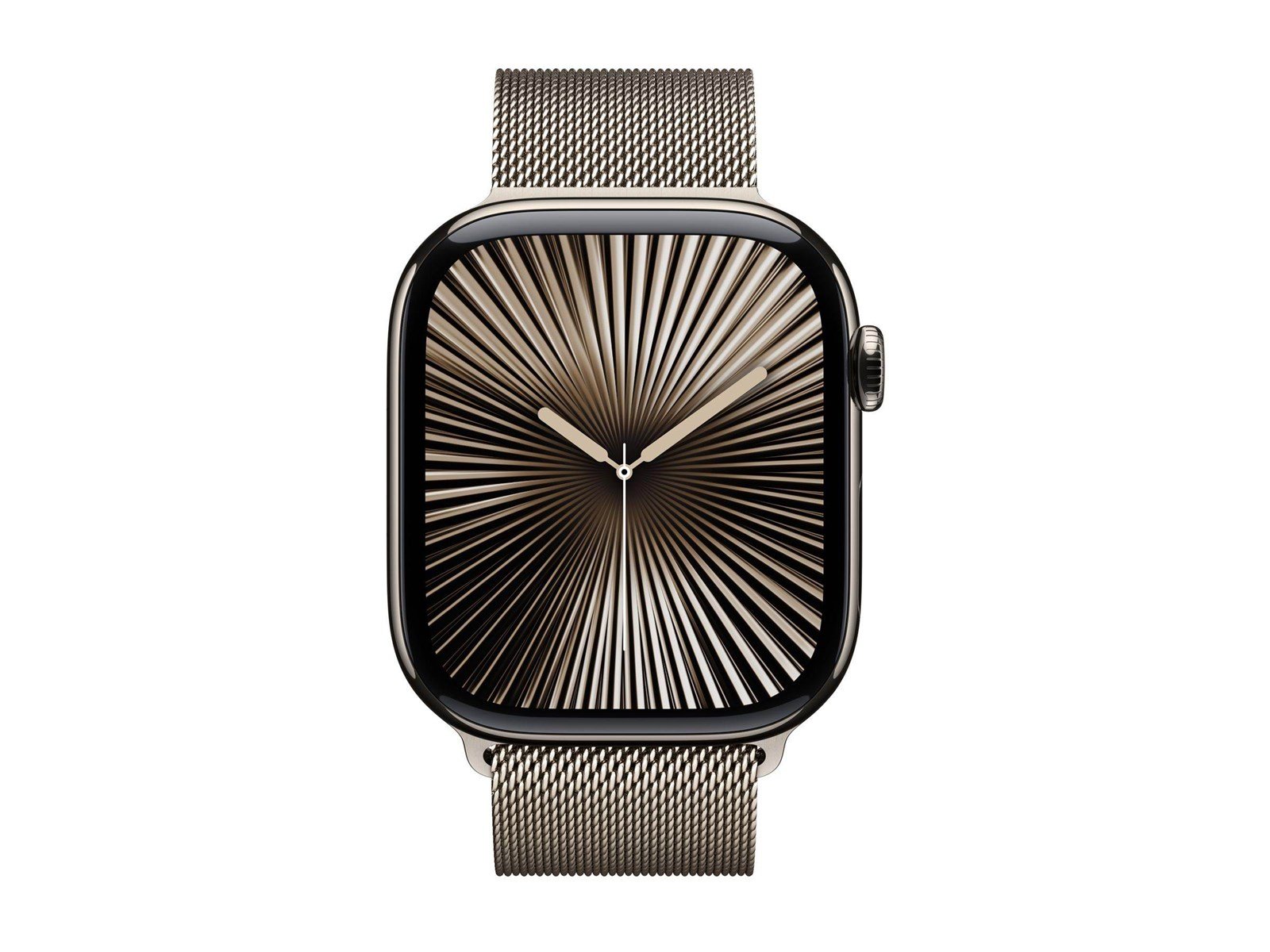 Apple Watch Series 10 GPS + Cellular 46mm - Titanium Case with Milanese Loop - M/L